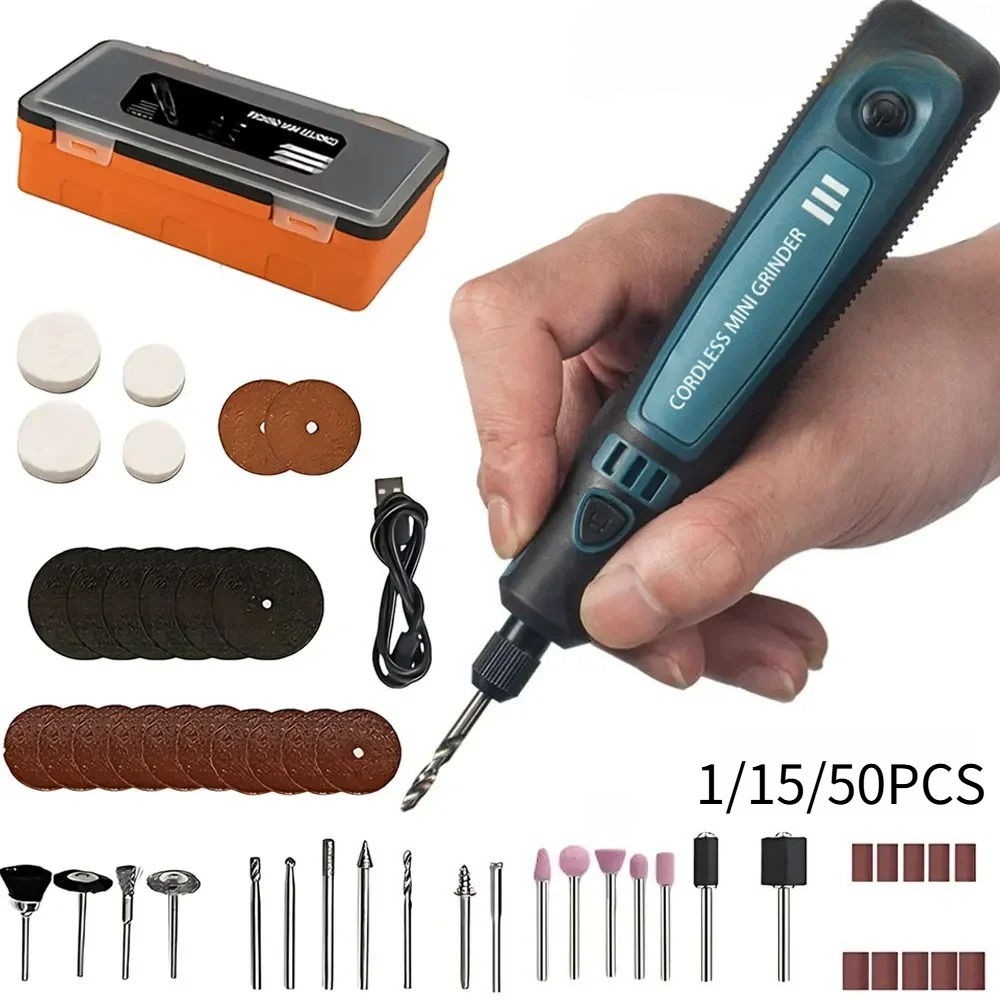 Power Tools In Electrical - USB Cordless Electric Grinder Portable Carving