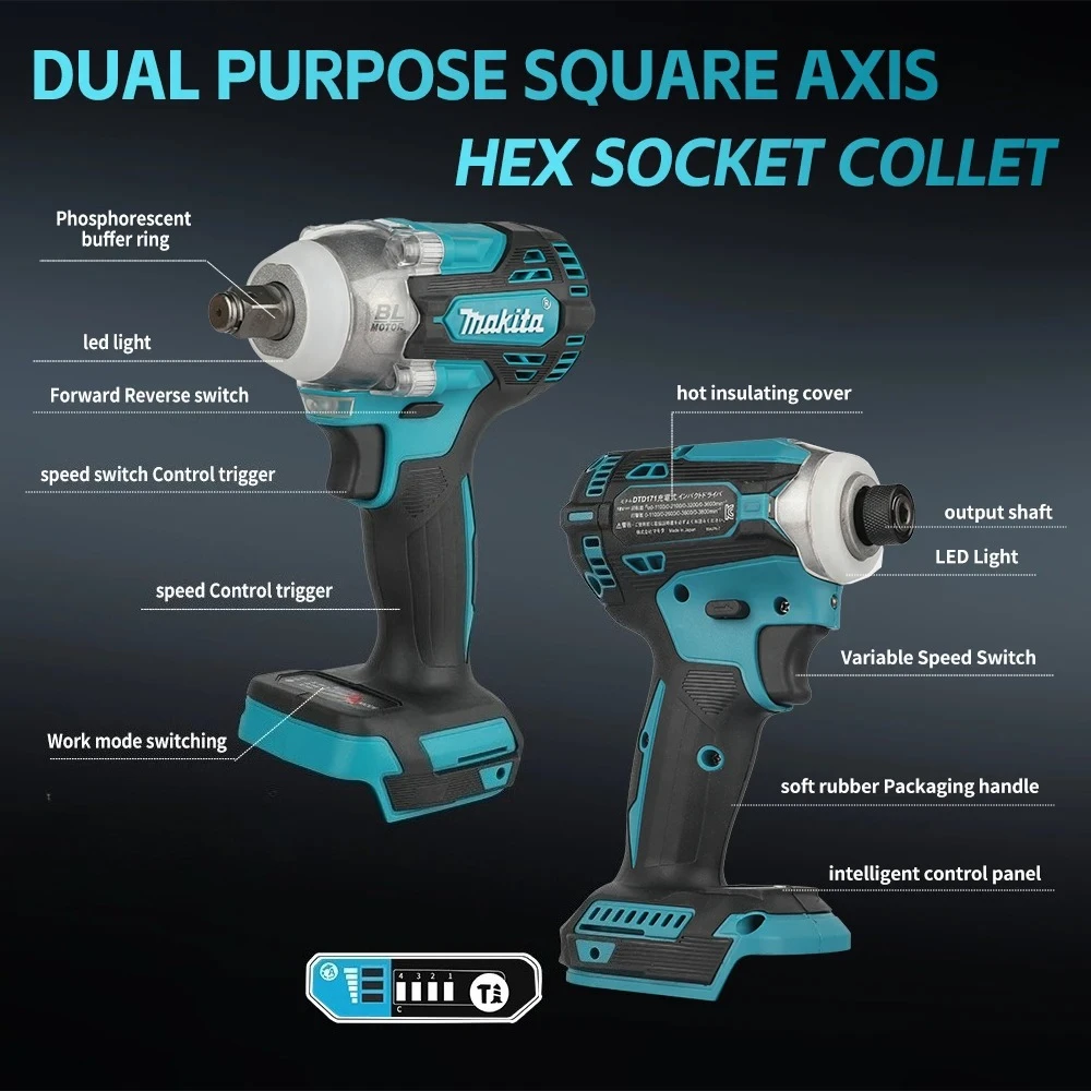 Makita DTW300 Brushless Rechar - Makita Drill Dtw300 评论和价格