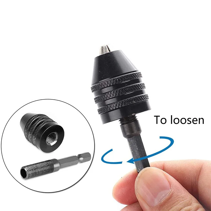 Mini Keyless Drill Chuck 0.3-8 - Power Xchange Tools 评论和价格